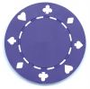 Poker Chips: Card Suits, 11.5 Gram / Heavy Weight, Purple